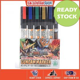 Gundam Marker - GMS 121 Gundam Marker Metallic Marker Set [TL300839421] :  ToysLogic, Otaku for LIFE
