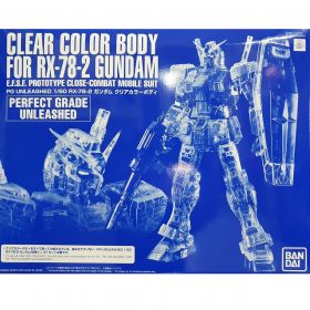 P-Bandai : Clear Color Body for Unleashed PG RX-78-2 GUNDAM